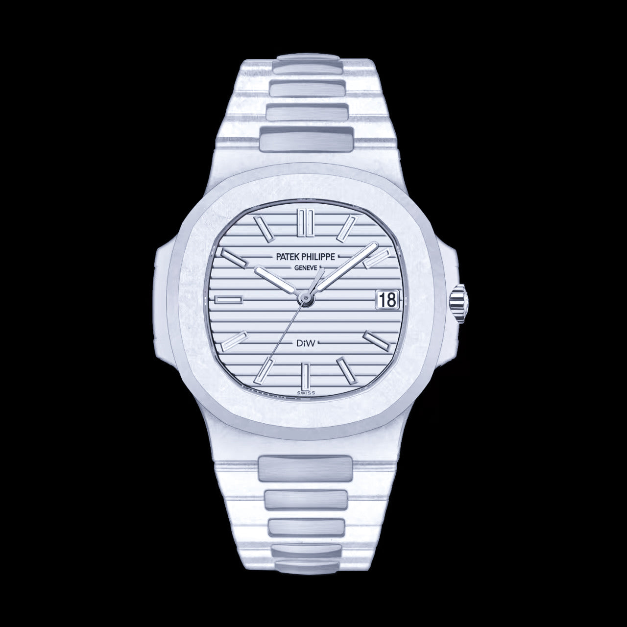 Buy Patek Philippe DiW White Quartz Nautilus 5711 Online WORLDTIMER