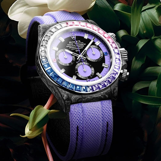 Rolex DiW Daytona RAINBOW VIOLET 勞力士地通拿 DiW | WORLDTIMER