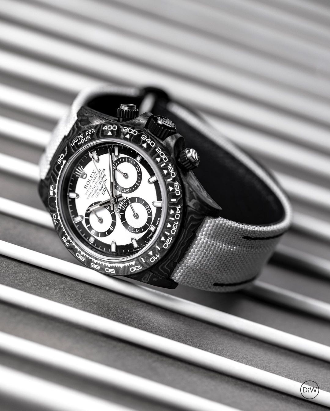 NTPT Carbon Rolex DiW Daytona CREAM V2 勞力士地通拿 | WORLDTIMER