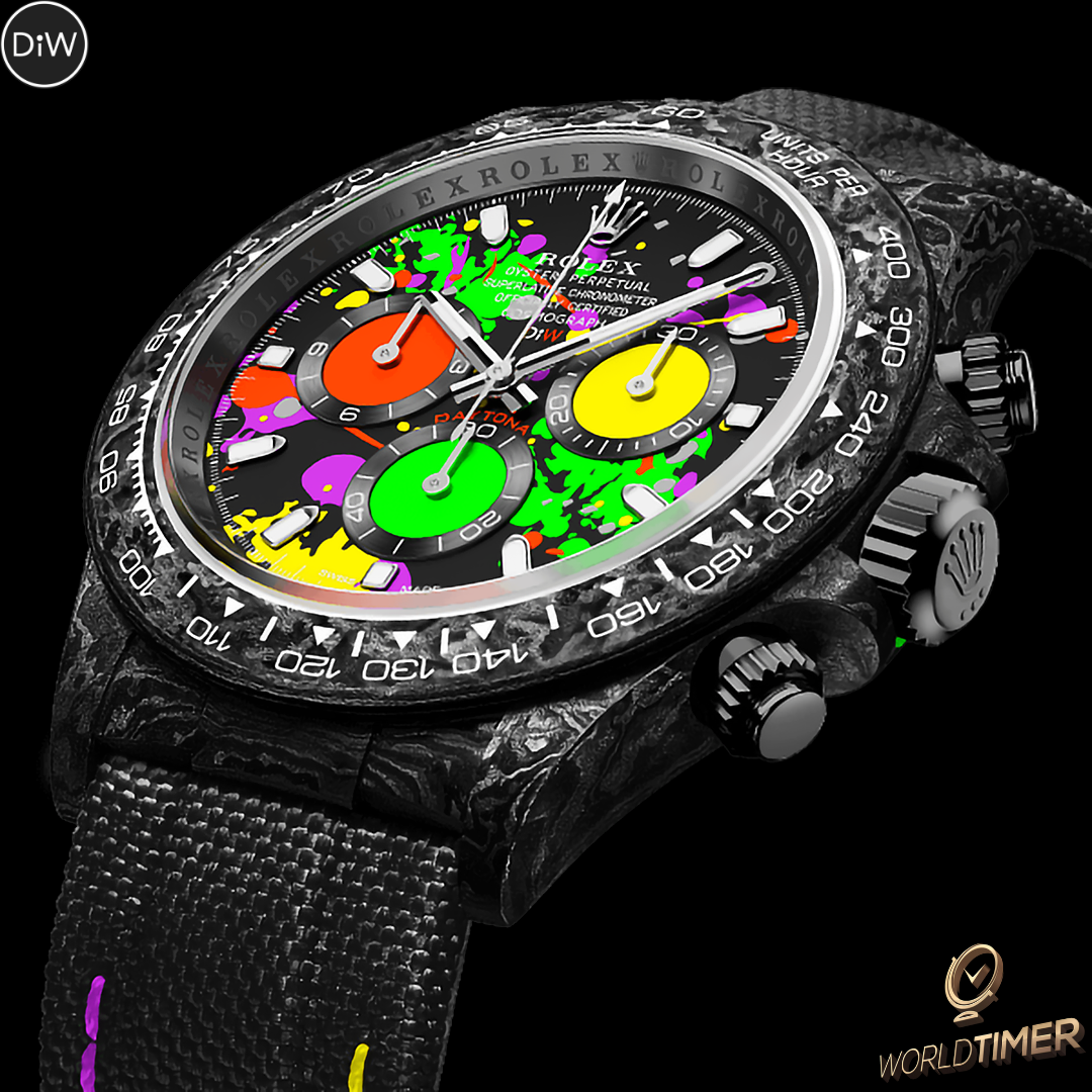 NTPT Carbon DiW Rolex Daytona MOTLEY 41mm 勞力士 地通拿 | WORLDTIMER