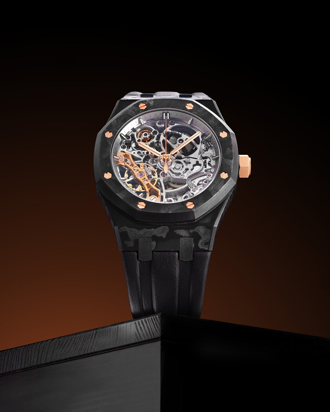 Buy DiW All Carbon AP Royal Oak 15467OR.OO.1256OR.01 WORLDTIMER