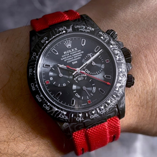 NTPT 碳纖 勞力士 DiW 地通拿 ALL CARBON RED EDITION Rolex Daytona | WORLDTIMER