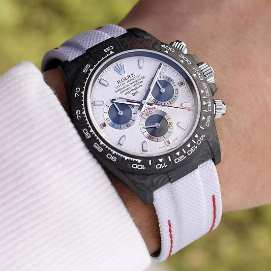 NTPT Carbon Rolex DiW Daytona SPEEDSTER WHITE 全球最輕 NTPT碳纖 勞力士地通拿 DiW | WORLDTIMER