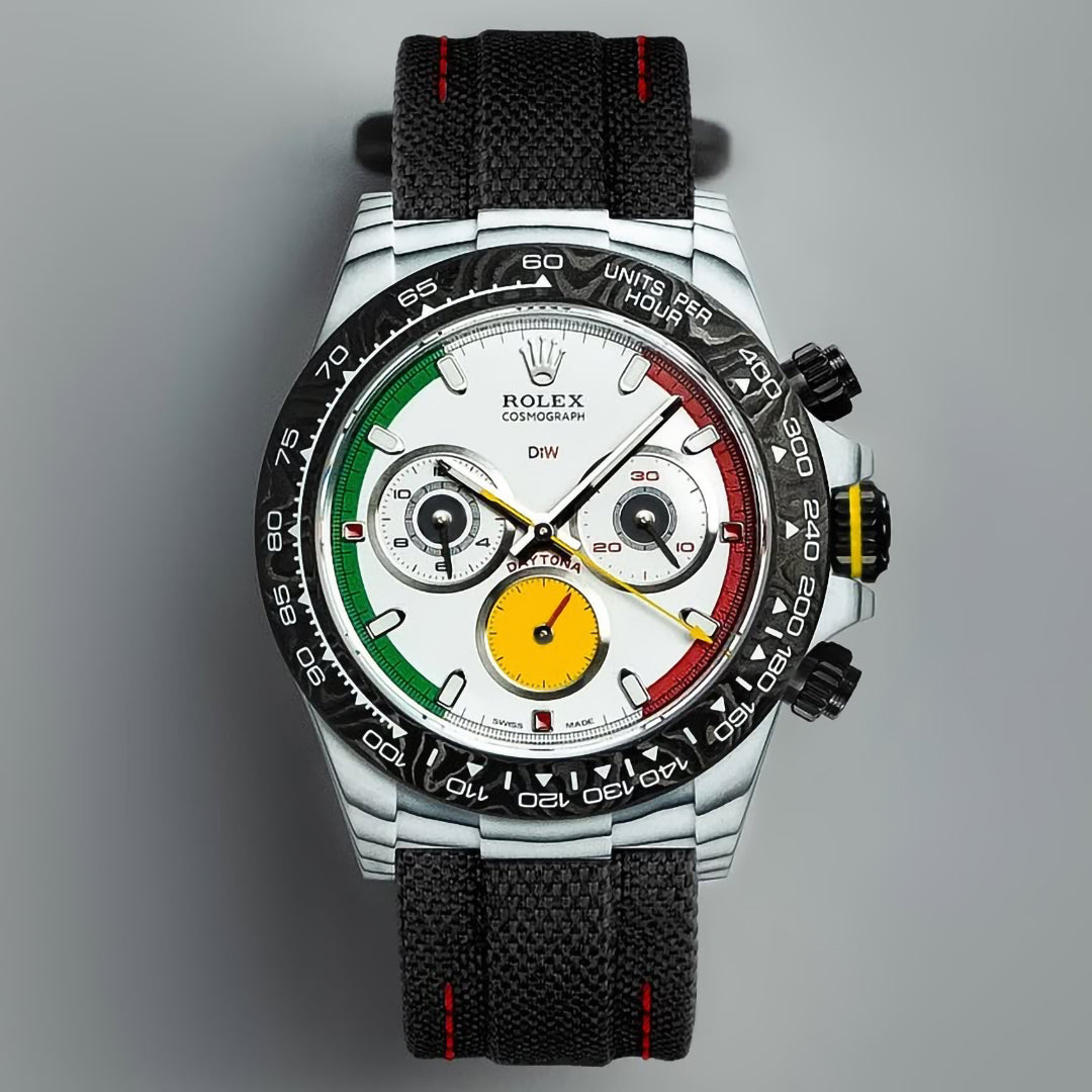 How This Customized Rolex Daytona is Telling You To Buy A Ferrari 這款客制勞力士地通拿如何告訴你去買一輛法拉利 | WORLDTIMER