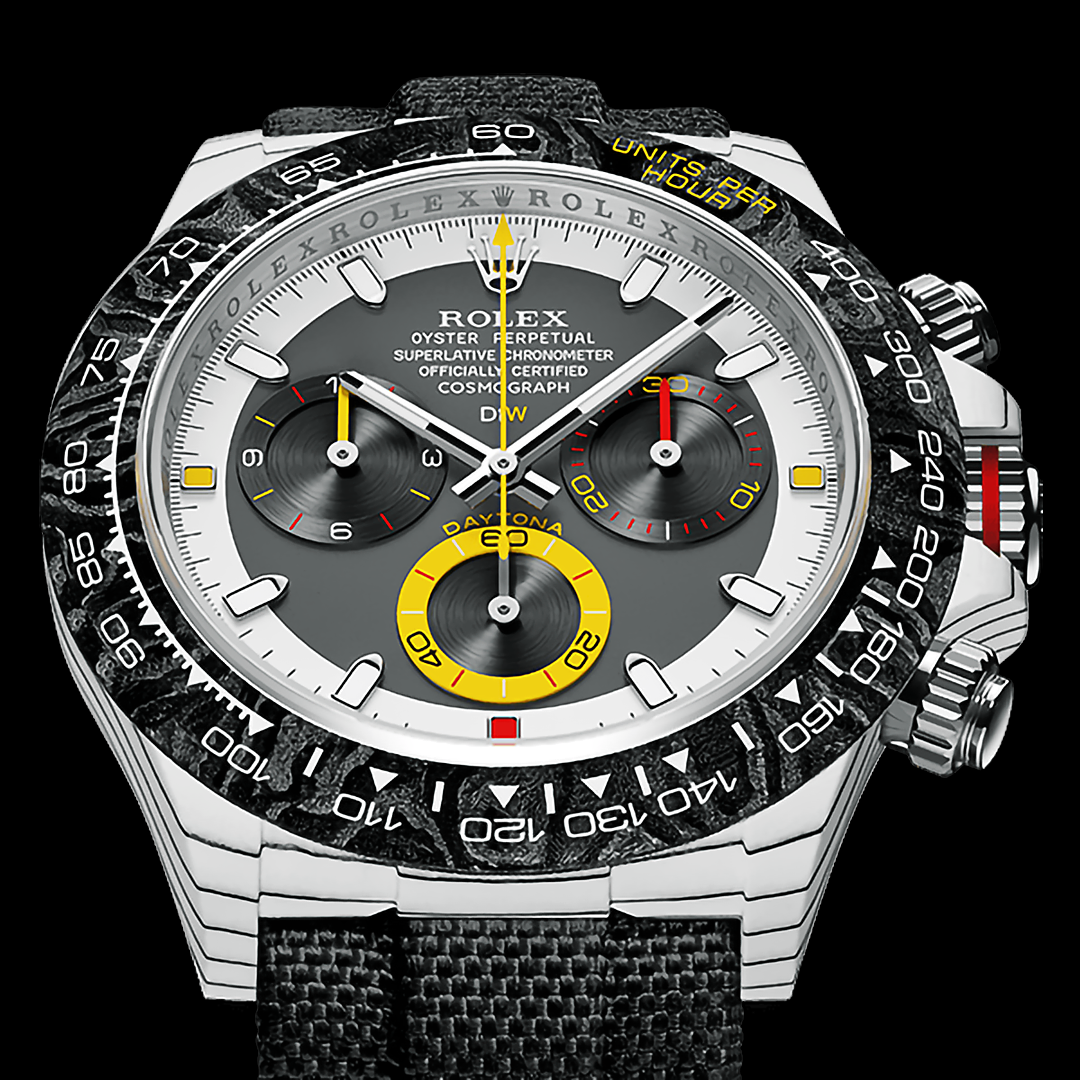 Revved-Up Rolex DiW Daytona: A Race Against Time 极速赛道风尚：DiW 劳力士 迪通拿 | WORLDTIMER