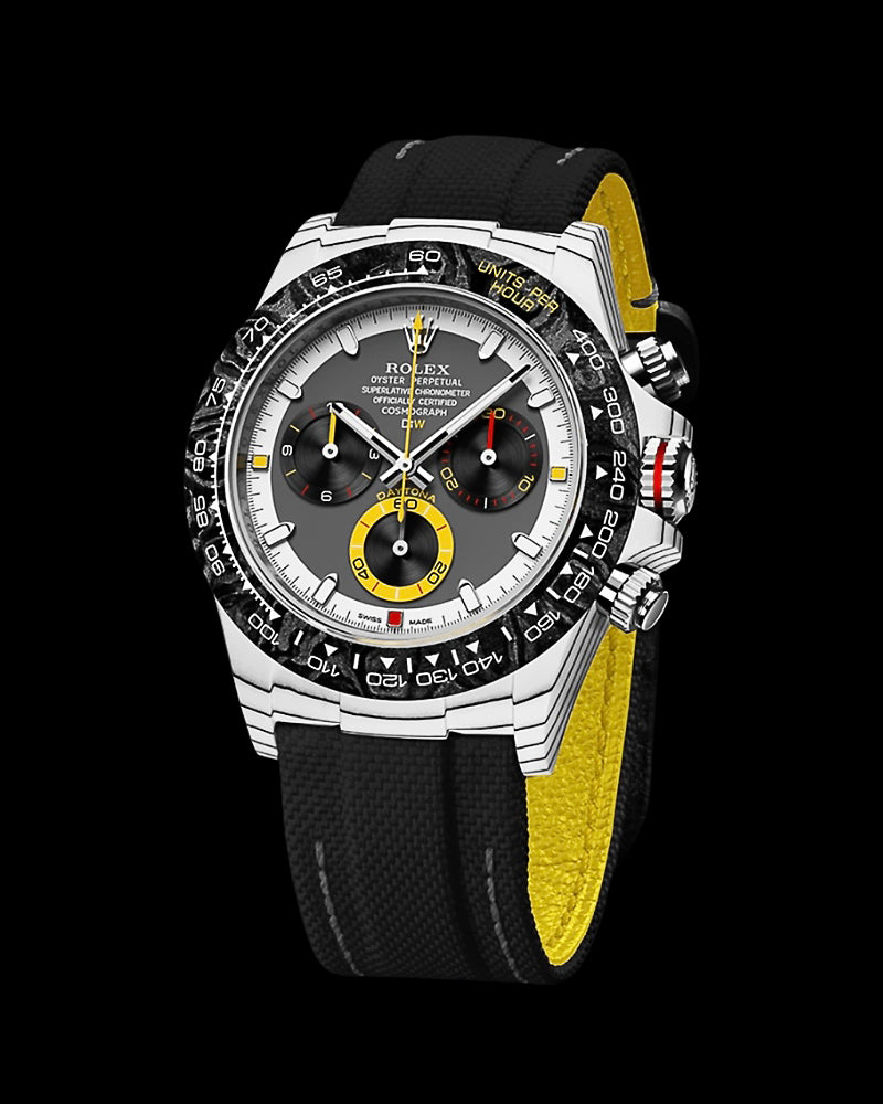 Revved-Up Rolex DiW Daytona: A Race Against Time 极速赛道风尚：DiW 劳力士 迪通拿 | WORLDTIMER