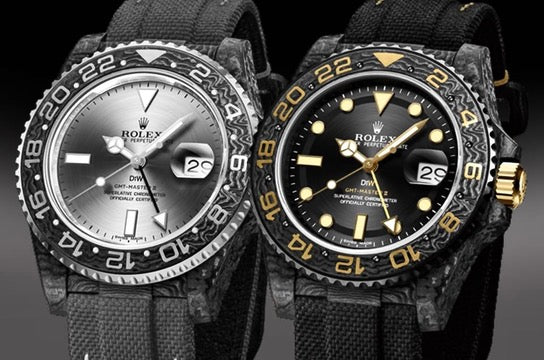 NTPT Carbon DiW Rolex GMT Master 2 GOLDEN C | WORLDTIMER