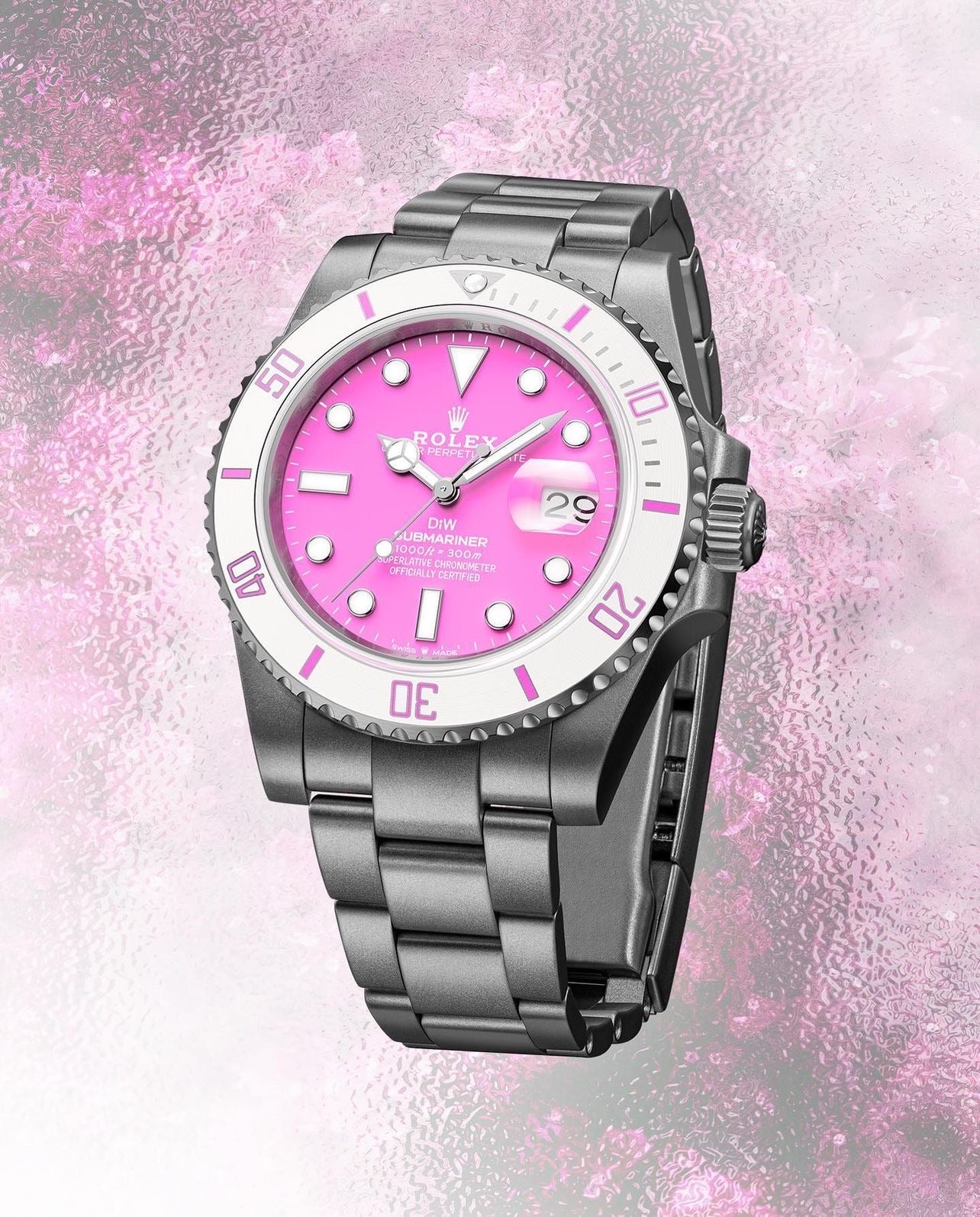 Rolex DiW Submariner FUCHSIA | WORLDTIMER