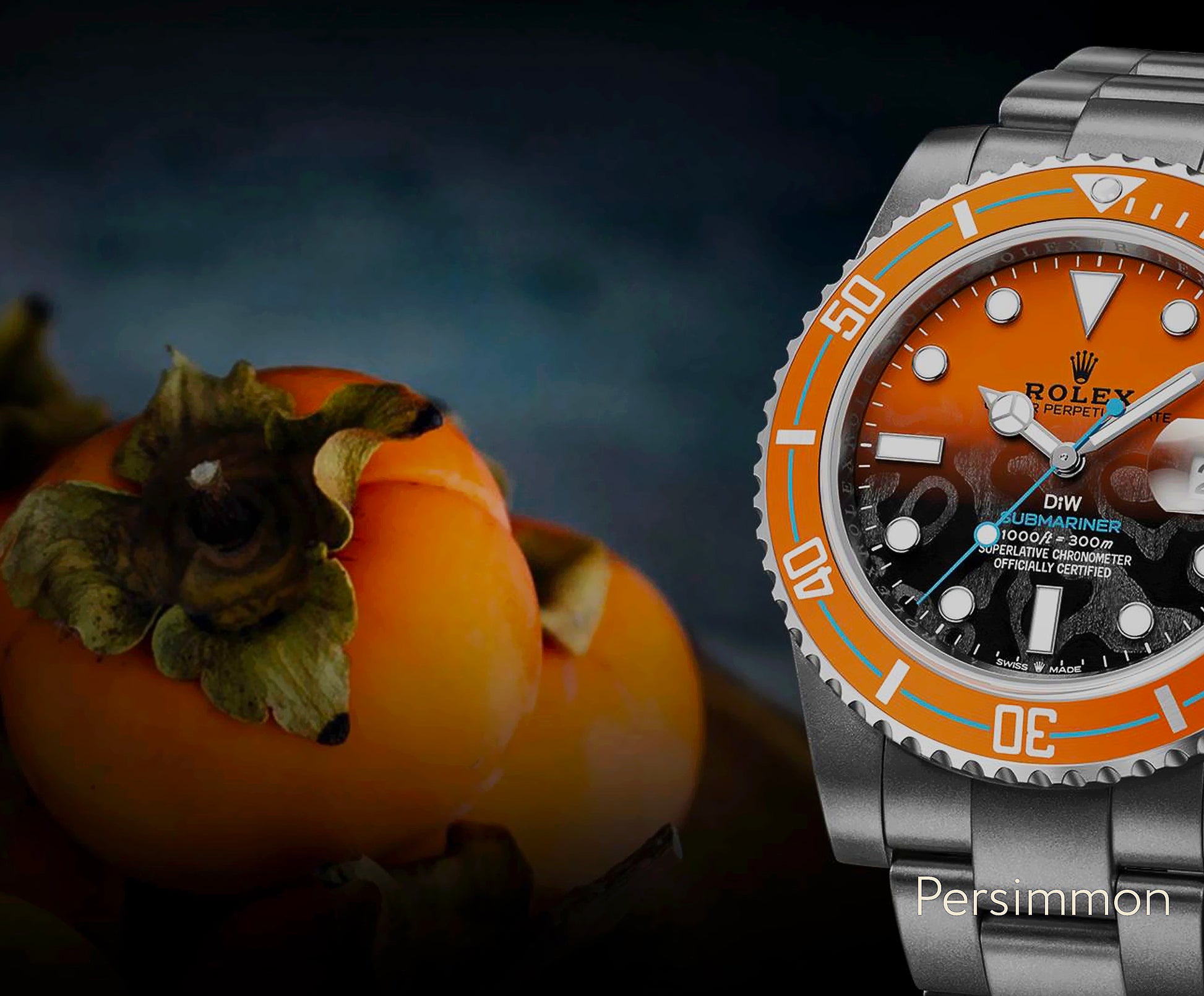 Rolex DiW Submariner PERSIMMON 勞力士 水鬼 | WORLDTIMER