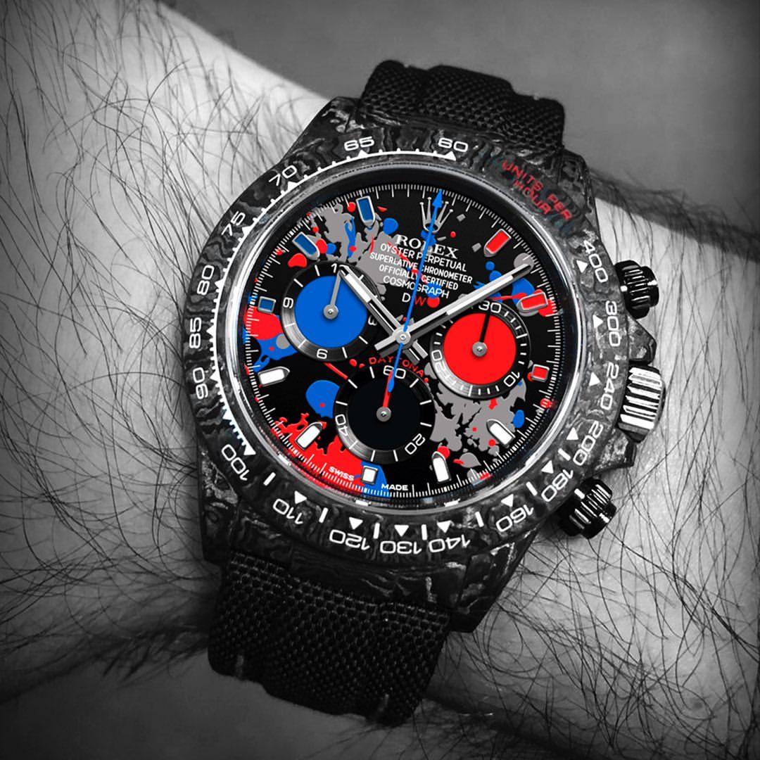 NTPT Carbon Rolex DiW Daytona PEPSI "MOTLEY 3S" 碳纖 勞力士 百事地通拿 | WORLDTIMER