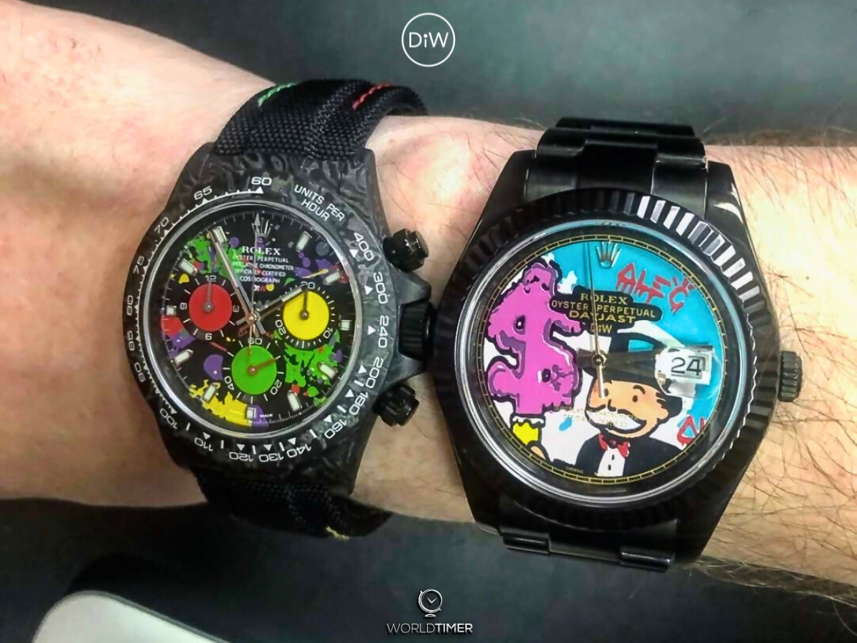 DiW Rolex Datejust ALEC MONOPOLY Rolex Custom Watch 勞力士手錶 | WORLDTIMER