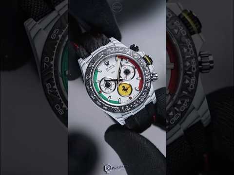 A Match Made In Heaven - DiW Rolex Daytona Ferrari Watch 你不會相信存在的法拉利靈感勞力士地通拿 | WORLDTIMER