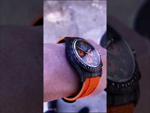 Carbon Rolex DiW Daytona ORANGE EDITION | WORLDTIMER