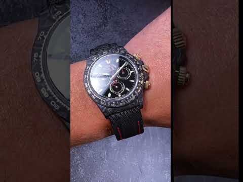 NTPT Carbon Rolex DiW Daytona OG BLACK 勞力士地通拿 DiW | WORLDTIMER