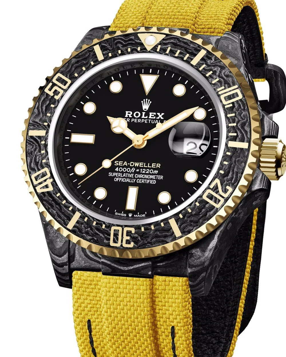 DiW FARFETCH Rolex Sea Dweller OG YELLOW | WORLDTIMER