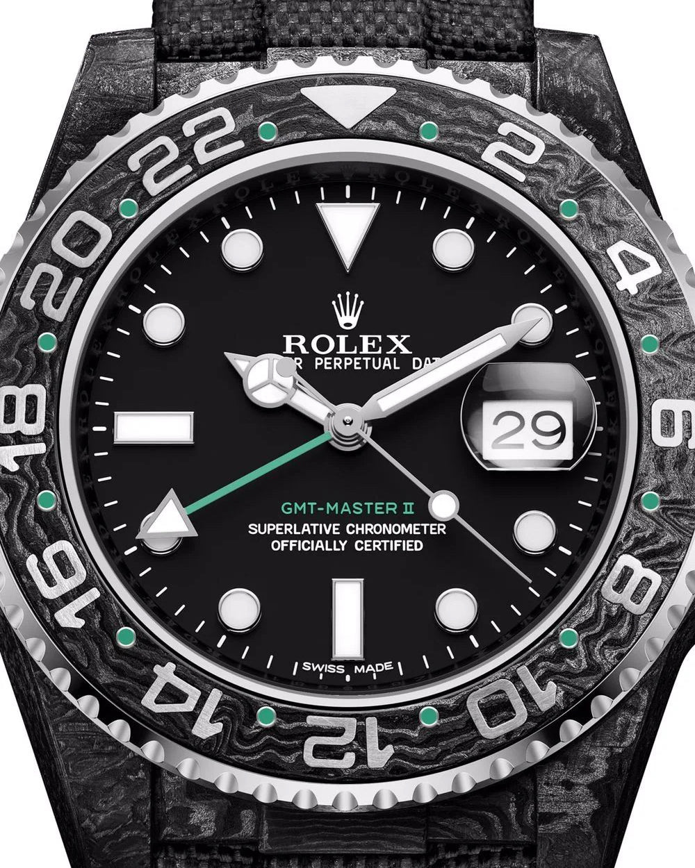 DiW FARFETCH Rolex GMT MASTER OG BLACK | WORLDTIMER