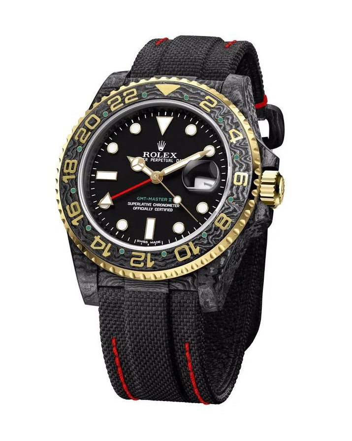 DiW FARFETCH Rolex GMT MASTER GOLDEN SPEEDSTER | WORLDTIMER