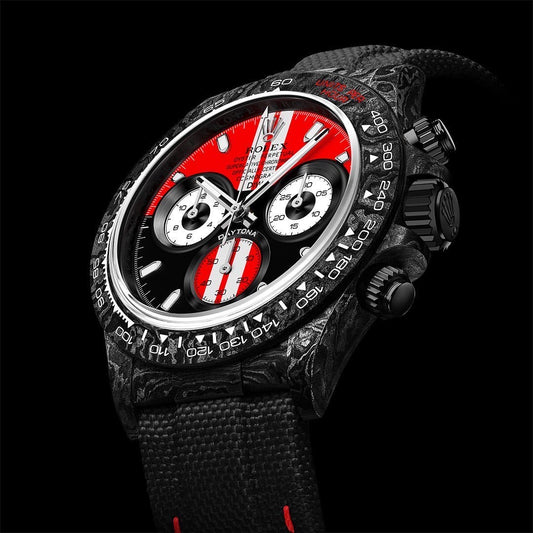 NTPT Carbon Rolex DiW Daytona GT RED 勞力士 地通拿 DiW | WORLDTIMER