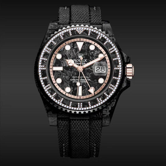 Rolex DiW 勞力士 NTPT Carbon GMT-Master II ACTURUS | WORLDTIMER