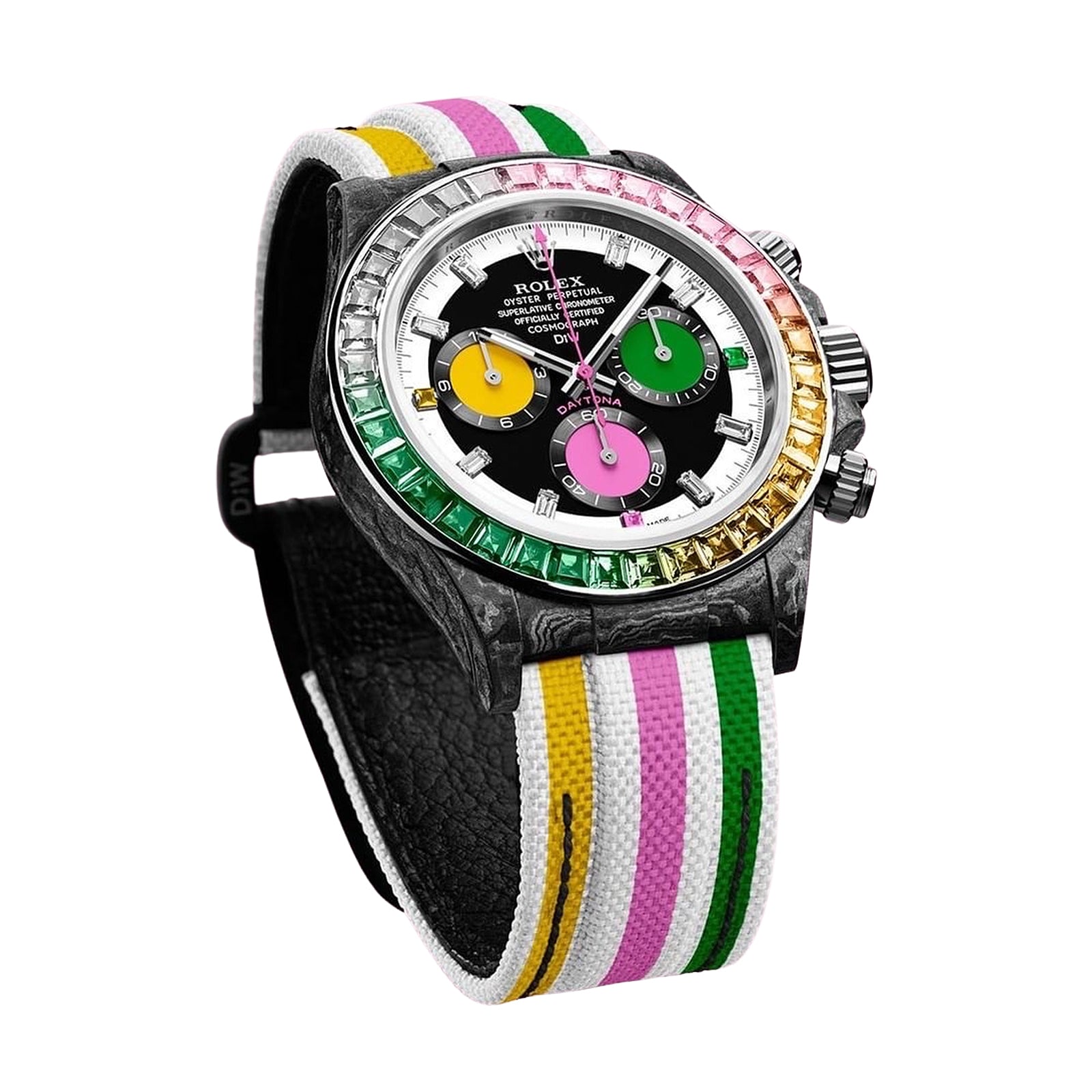 Rolex DiW Daytona RAINBOW CANDY 勞力士 地通拿 DiW | WORLDTIMER