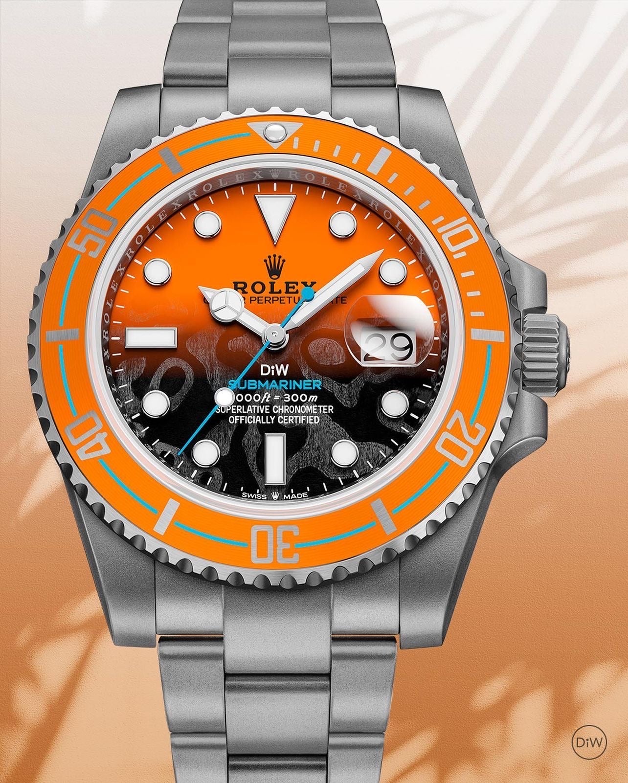 Rolex DiW Submariner PERSIMMON 勞力士水鬼 | WORLDTIMER