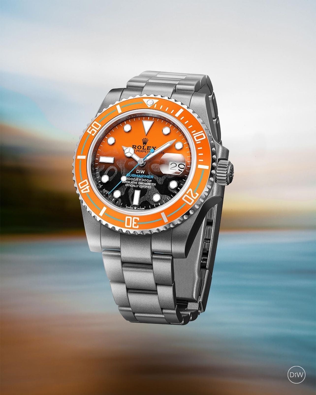 Rolex DiW Submariner PERSIMMON 勞力士水鬼 | WORLDTIMER