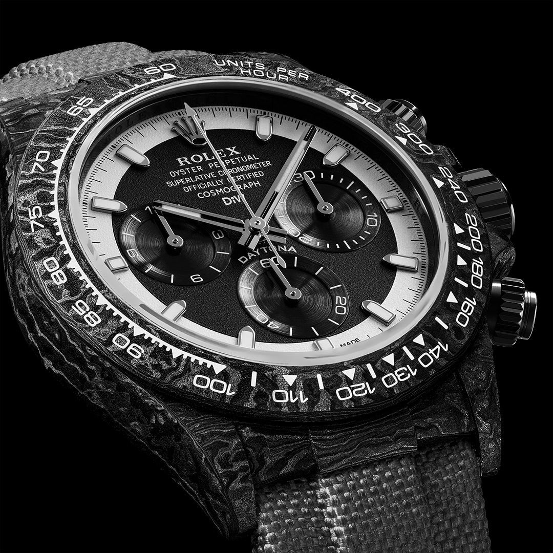 NTPT Carbon Rolex DiW Daytona CREAM INVERT 勞力士 地通拿 DiW | WORLDTIMER