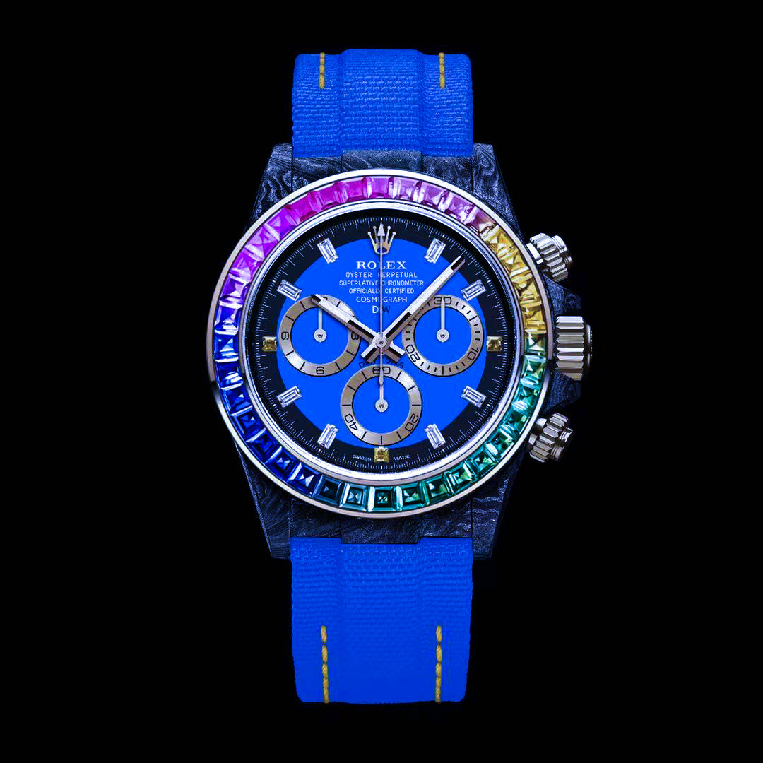 Rolex DiW Daytona RAINBOW ROYAL BLUE 勞力士 地通拿 DiW | WORLDTIMER