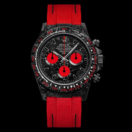 Black and 2024 red rolex daytona