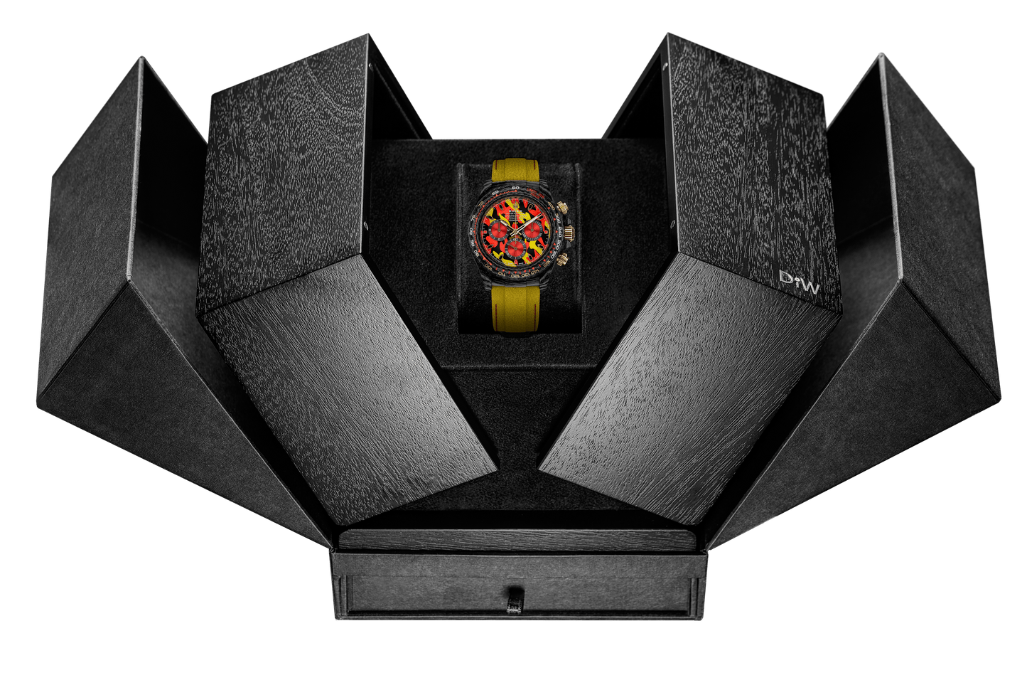 NTPT Carbon Rolex DiW Daytona MILITARY YELLOW 勞力士 地通拿 DiW | WORLDTIMER