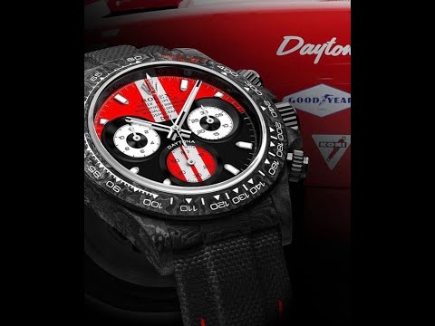 NTPT Carbon Rolex DiW Daytona GT RED 勞力士 地通拿 DiW | WORLDTIMER