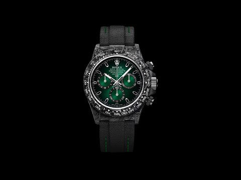 Rolex DiW 勞力士 "Color Changing" Daytona "GRADIENT GREEN SILVER" | WORLDTIMER