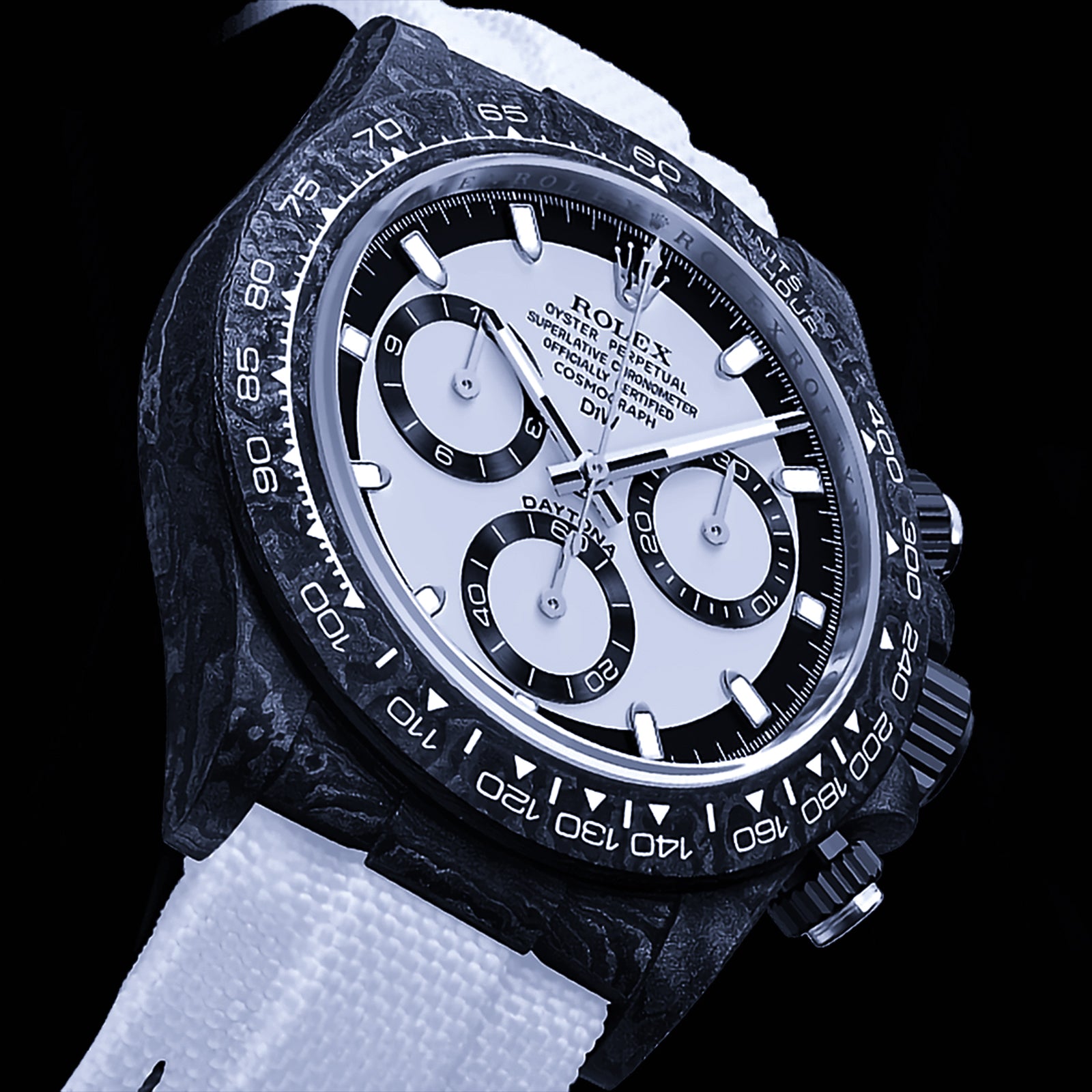 Carbon DiW Rolex Daytona CREAM V2 | WORLDTIMER