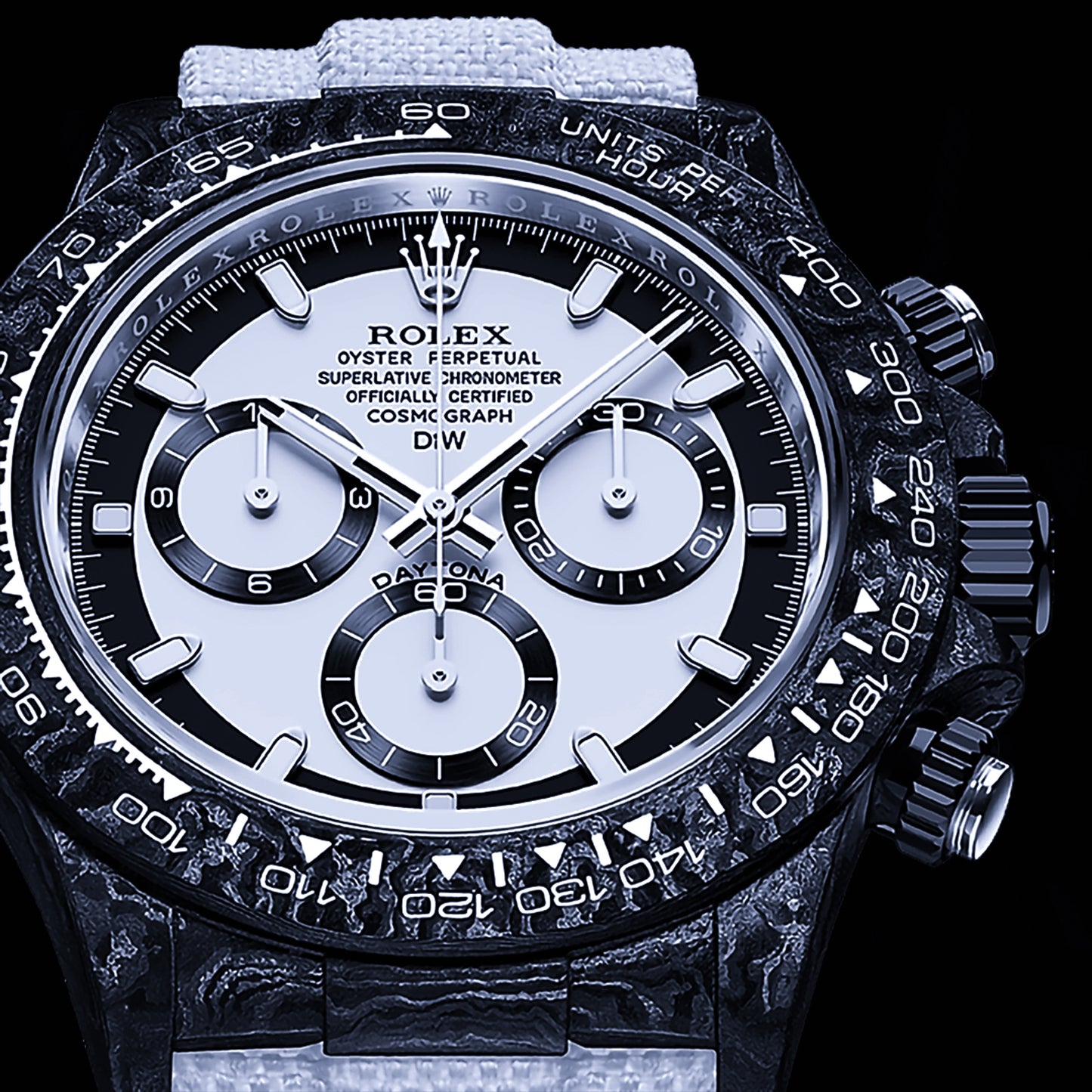 Carbon DiW Rolex Daytona CREAM V2 | WORLDTIMER