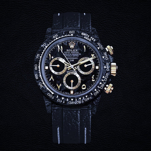 Rolex daytona carbon outlet black